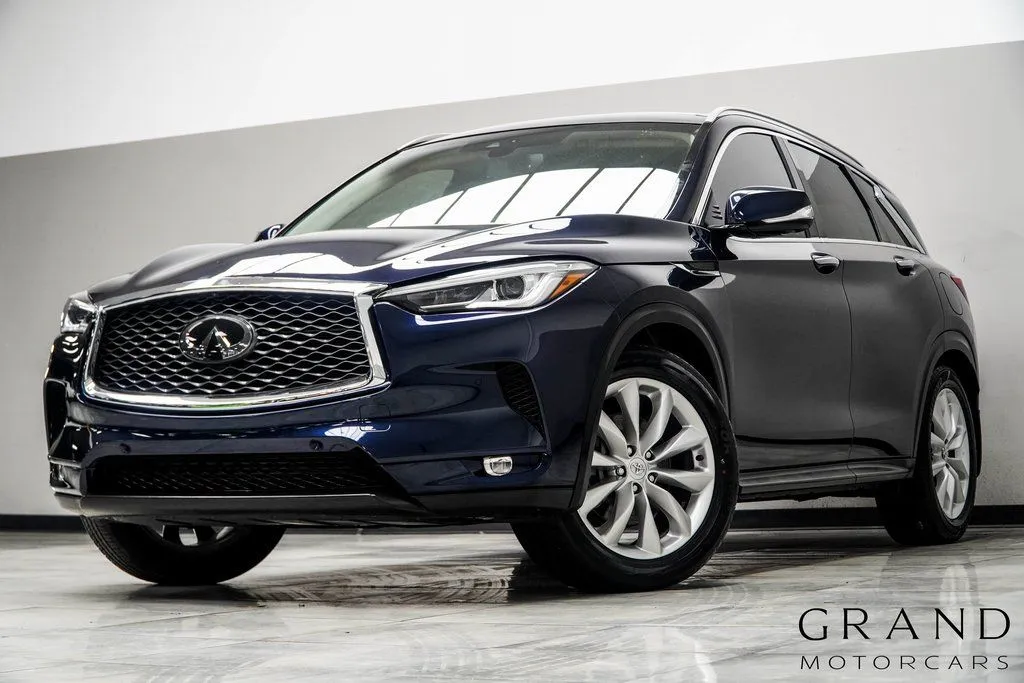 Blue 2019 INFINITI QX50 ESSENTIAL for sale in Kennesaw, GA