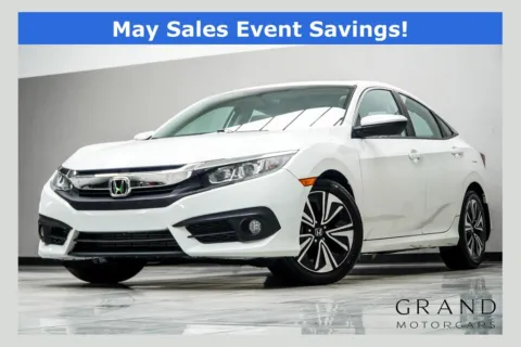 White 2016 Honda Civic EX-T for sale in Kennesaw, GA