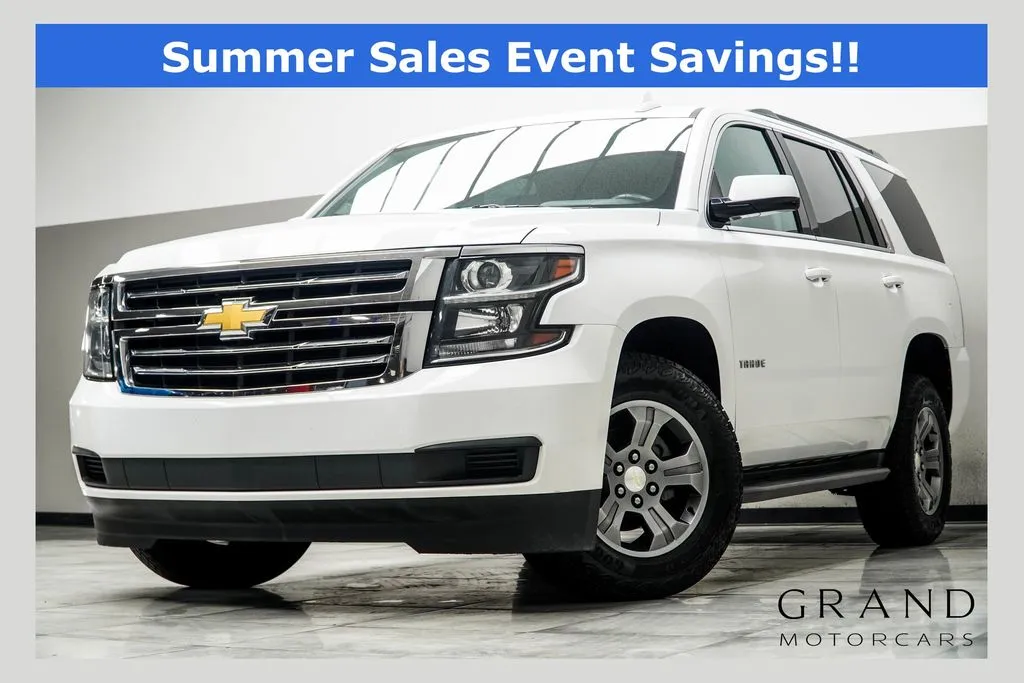 White 2018 Chevrolet Tahoe LS for sale in Kennesaw, GA