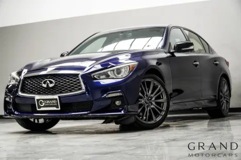 Blue 2022 INFINITI Q50 Red Sport 400 for sale in Kennesaw, GA