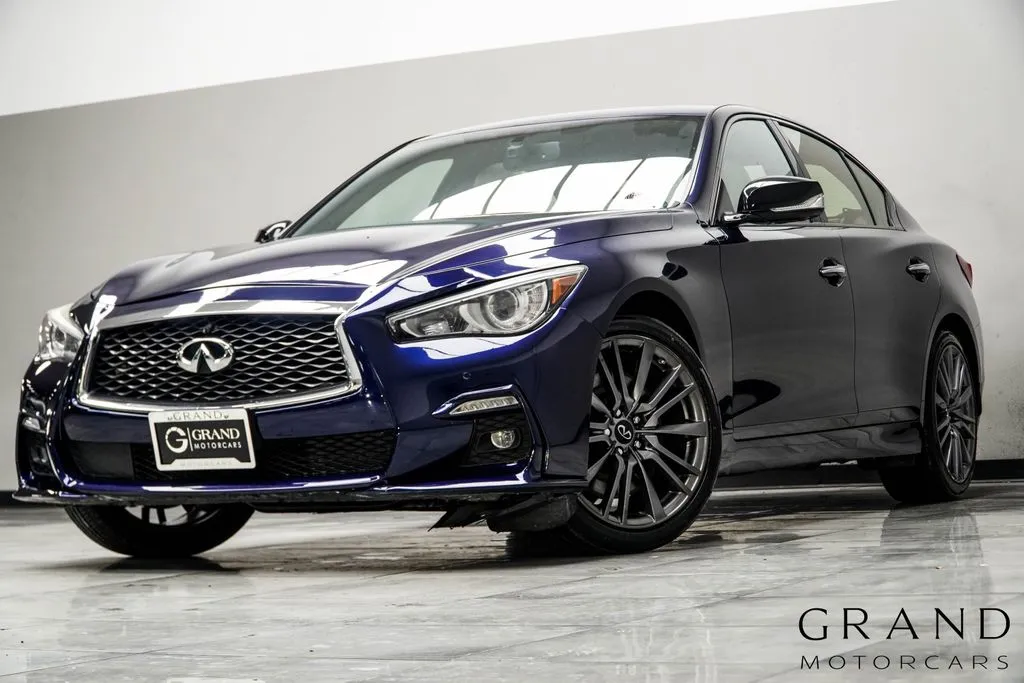 Blue 2022 INFINITI Q50 Red Sport 400 for sale in Kennesaw, GA