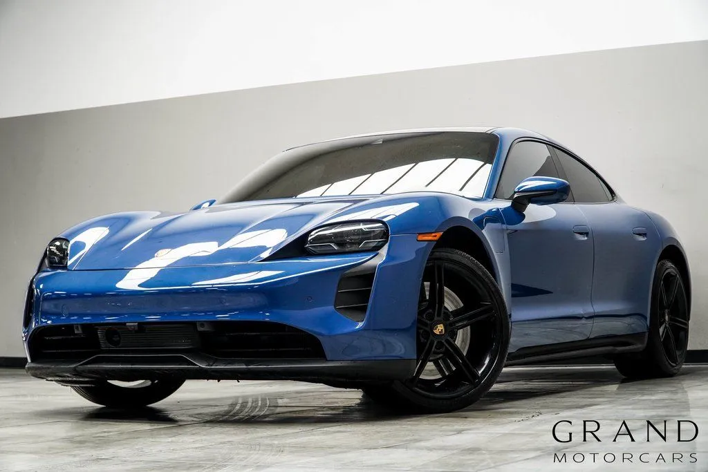 Blue 2022 Porsche Taycan GTS for sale in Kennesaw, GA