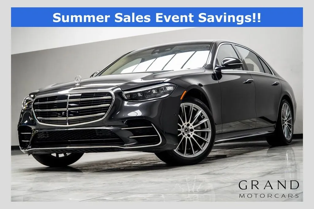 Gray 2023 Mercedes-Benz S-Class S 580 for sale in Kennesaw, GA