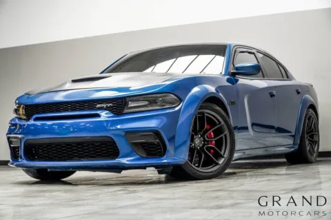 Blue 2021 Dodge Charger R/T Scat Pack Widebody for sale in Kennesaw, GA