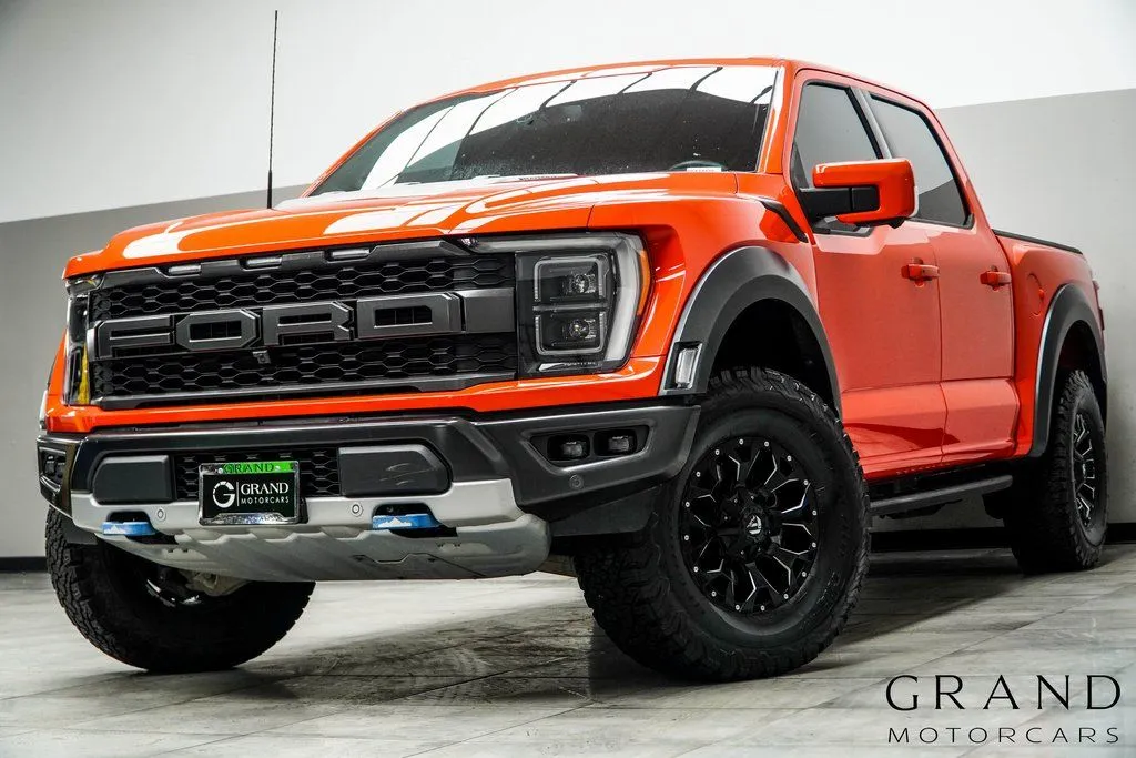 Orange 2023 Ford F-150 Raptor for sale in Kennesaw, GA