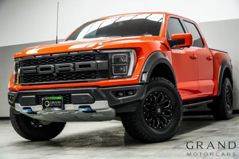 Orange 2023 Ford F-150 Raptor for sale in Kennesaw, GA