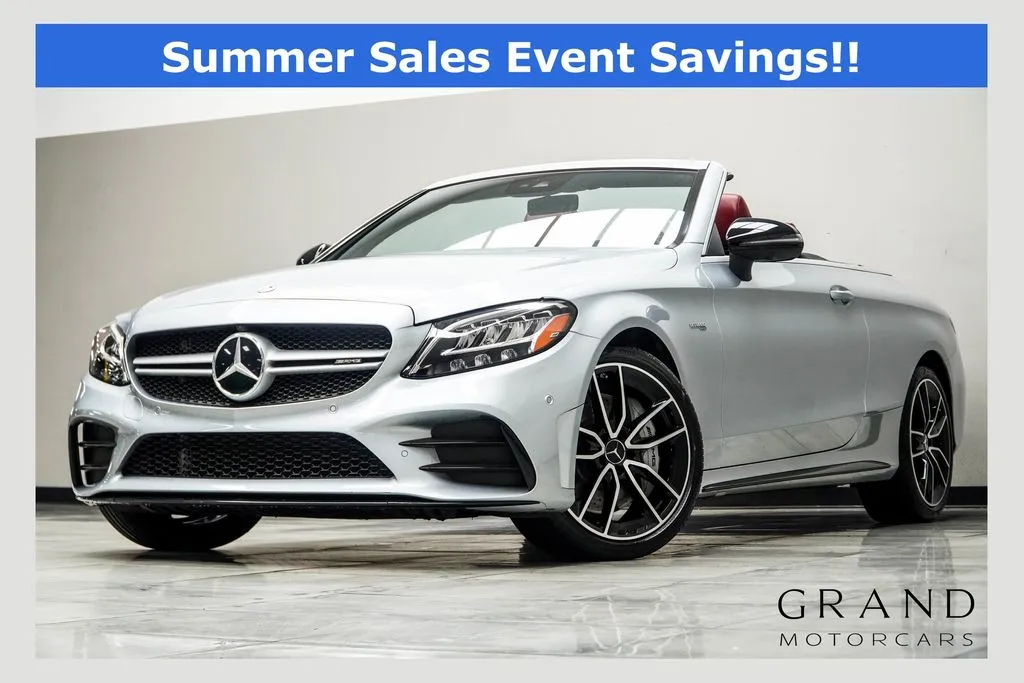 Silver 2022 Mercedes-Benz C-Class C 43 AMG for sale in Kennesaw, GA