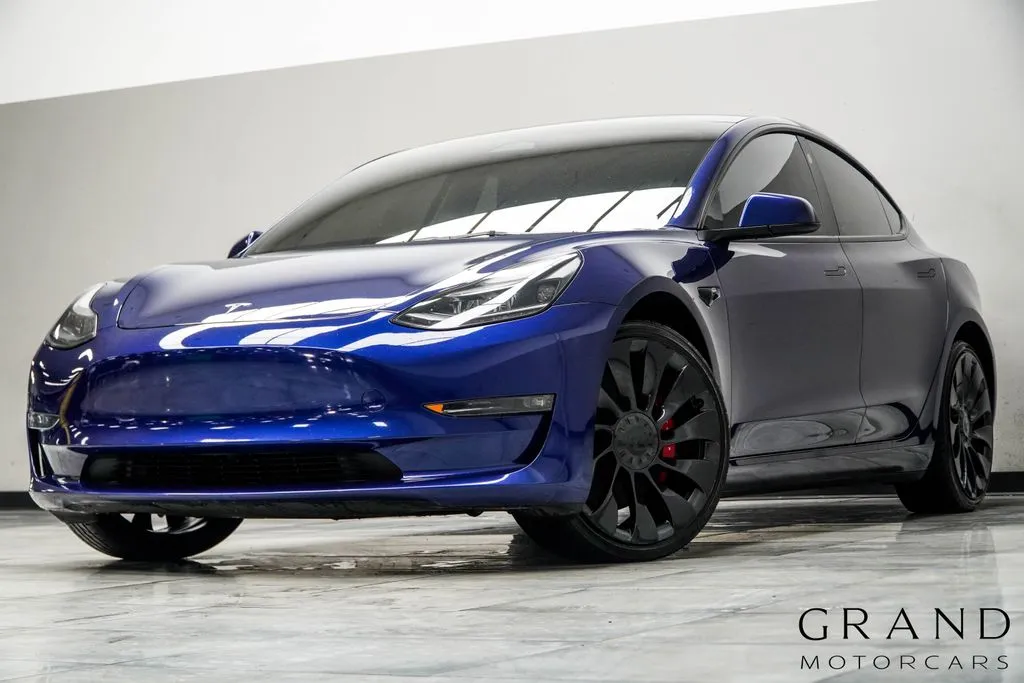 Blue 2023 Tesla Model 3 Performance for sale in Kennesaw, GA