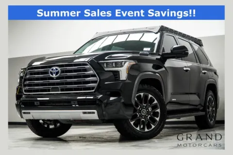 Black 2023 Toyota Sequoia Limited for sale in Kennesaw, GA