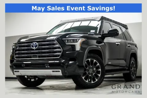 Black 2023 Toyota Sequoia Limited for sale in Kennesaw, GA