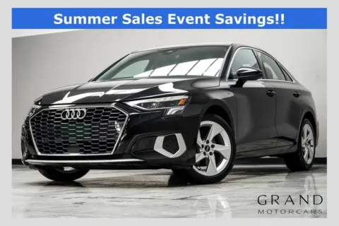 Black 2023 Audi A3 40 Premium for sale in Kennesaw, GA