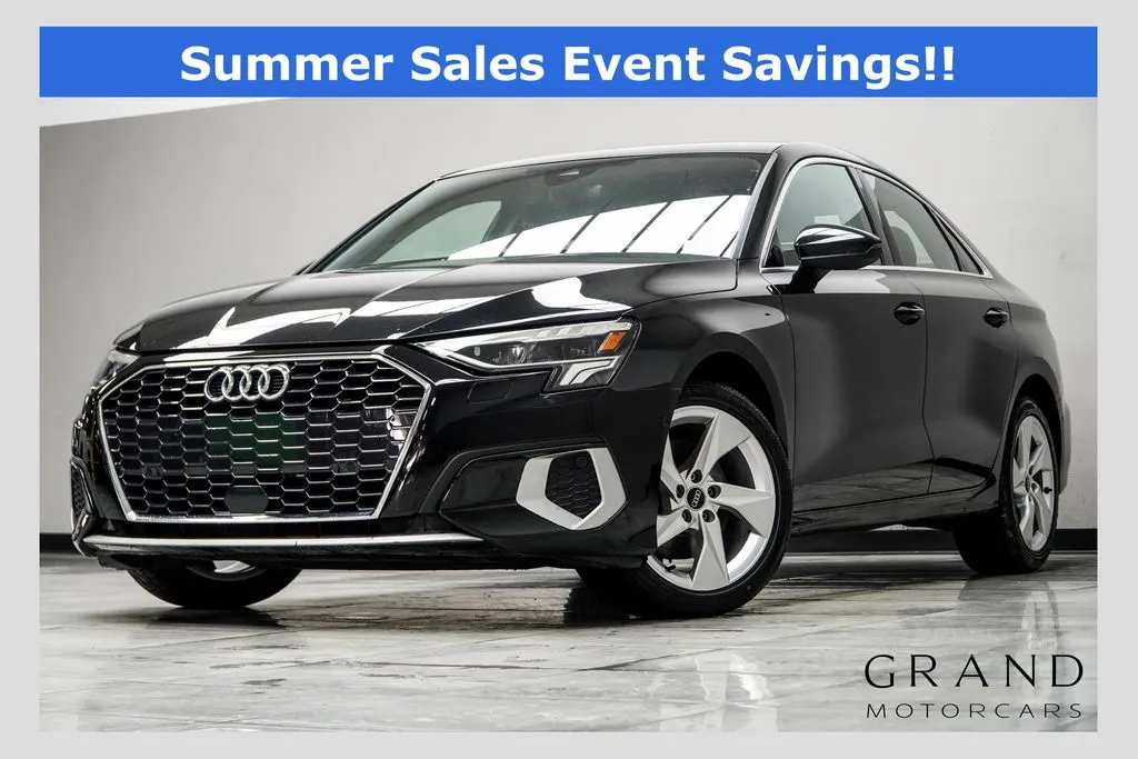 Black 2023 Audi A3 40 Premium for sale in Kennesaw, GA