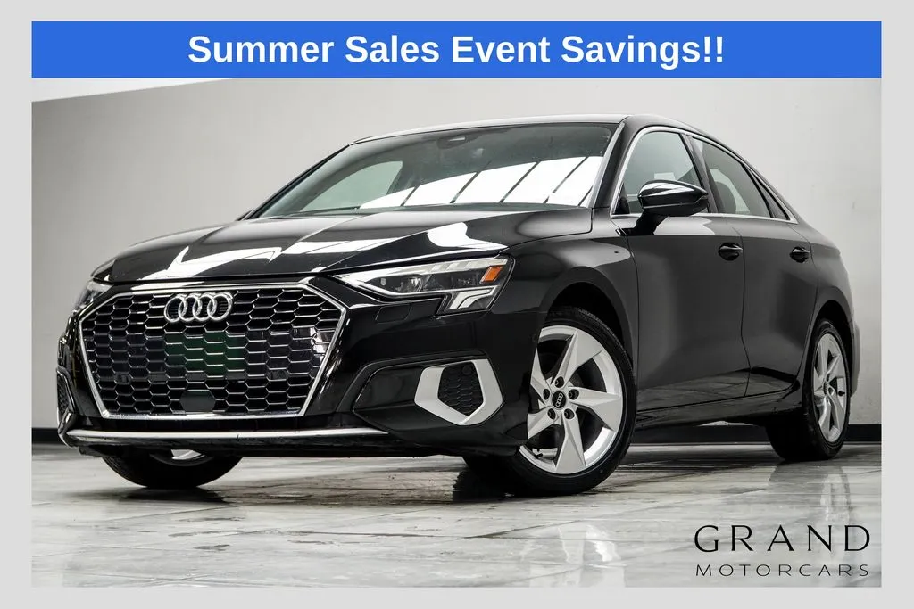 Black 2023 Audi A3 40 Premium for sale in Kennesaw, GA