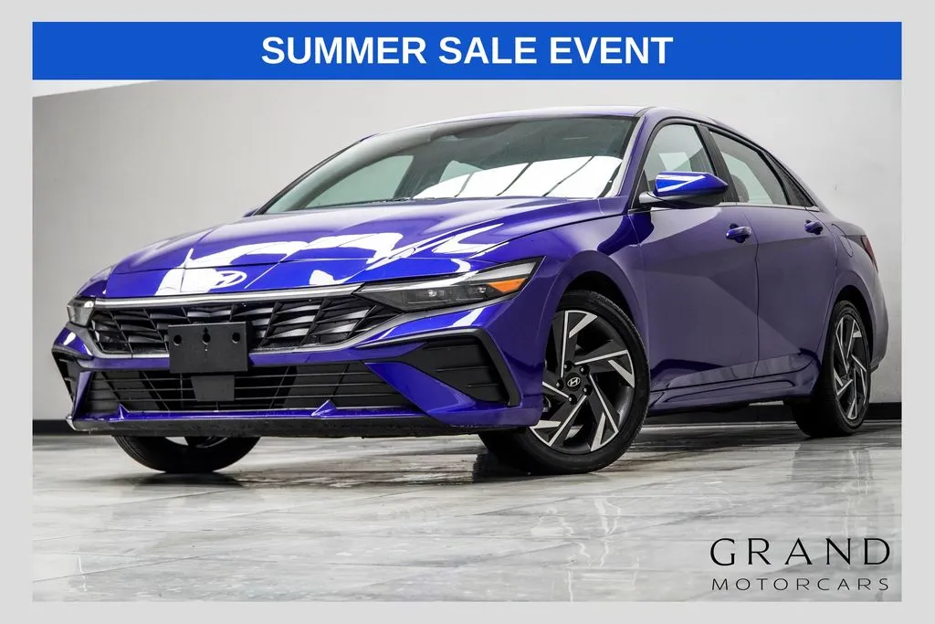 Blue 2024 Hyundai Elantra SEL for sale in Kennesaw, GA