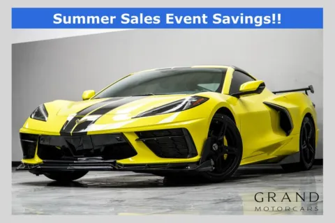Yellow 2020 Chevrolet Corvette Stingray for sale in Kennesaw, GA