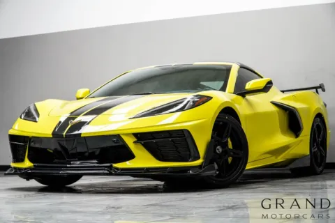 Yellow 2020 Chevrolet Corvette Stingray for sale in Kennesaw, GA