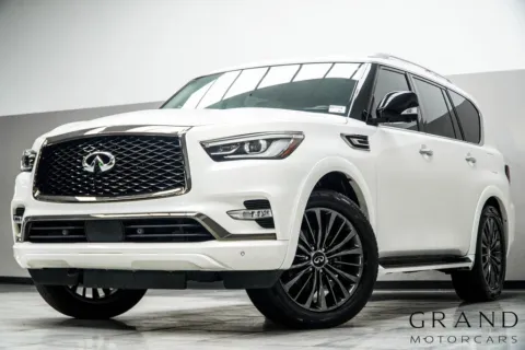 White 2021 INFINITI QX80 Premium Select for sale in Kennesaw, GA