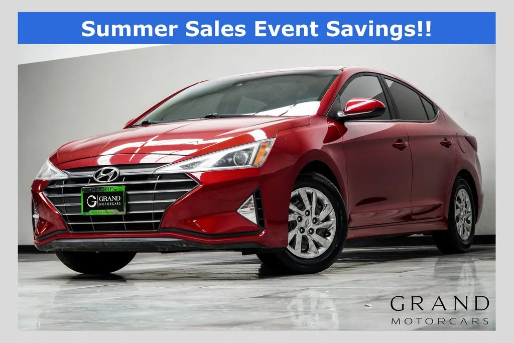 Red 2020 Hyundai Elantra SE for sale in Kennesaw, GA