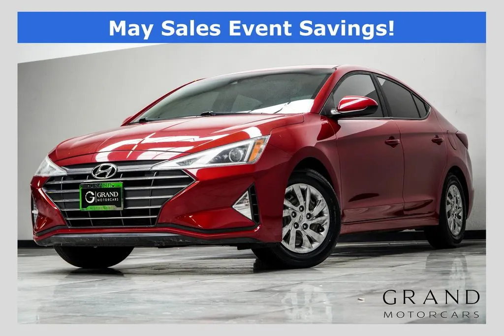 Red 2020 Hyundai Elantra SE for sale in Kennesaw, GA
