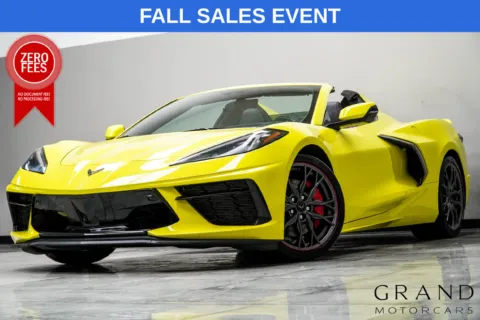 Yellow 2023 Chevrolet Corvette Stingray for sale in Kennesaw, GA