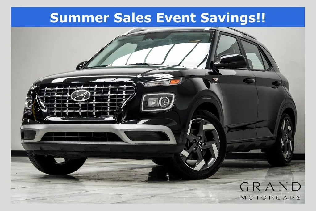 Black 2023 Hyundai Venue SEL for sale in Kennesaw, GA