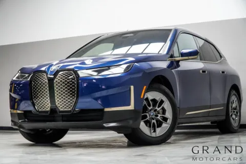 Blue 2023 BMW iX xDrive50 for sale in Kennesaw, GA