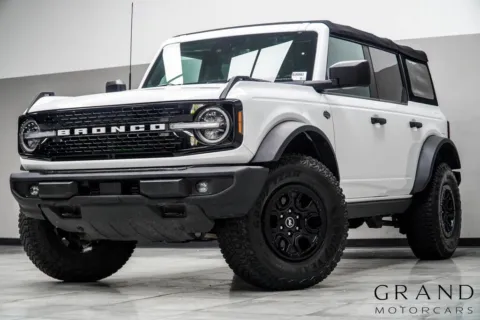 White 2022 Ford Bronco Wildtrak for sale in Kennesaw, GA
