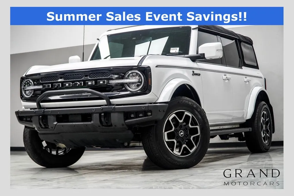 White 2023 Ford Bronco Outer Banks for sale in Kennesaw, GA