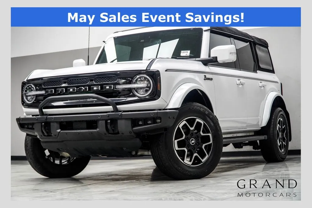 White 2023 Ford Bronco Outer Banks for sale in Kennesaw, GA