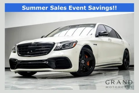 White 2019 Mercedes-Benz S-Class S 63 AMG for sale in Kennesaw, GA