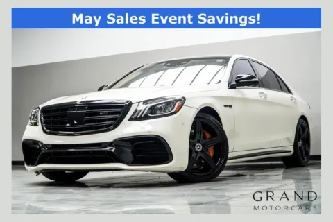 White 2019 Mercedes-Benz S-Class S 63 AMG for sale in Kennesaw, GA
