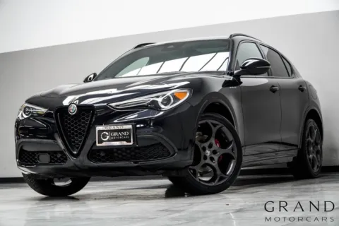 Black 2023 Alfa Romeo Stelvio Veloce for sale in Kennesaw, GA