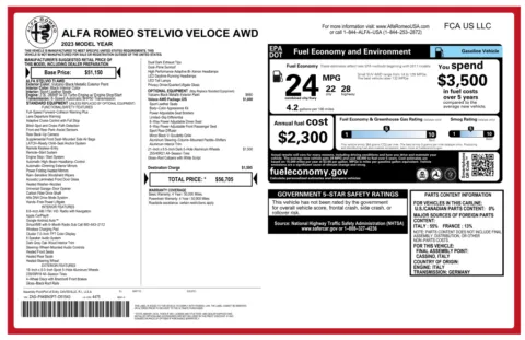 Another view of 2023 Alfa Romeo Stelvio Veloce for sale in Kennesaw, GA at Grand Motorcars Kennesaw