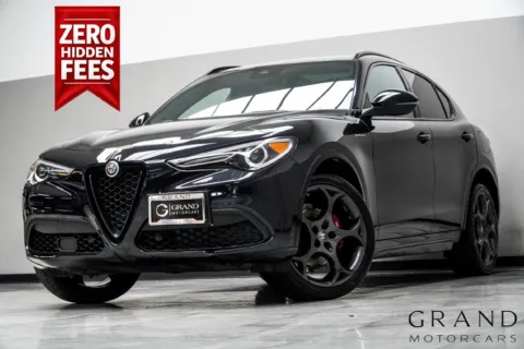 Black 2023 Alfa Romeo Stelvio Veloce for sale in Kennesaw, GA