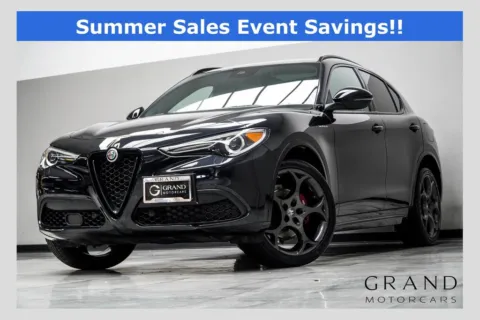 Black 2023 Alfa Romeo Stelvio Veloce for sale in Kennesaw, GA