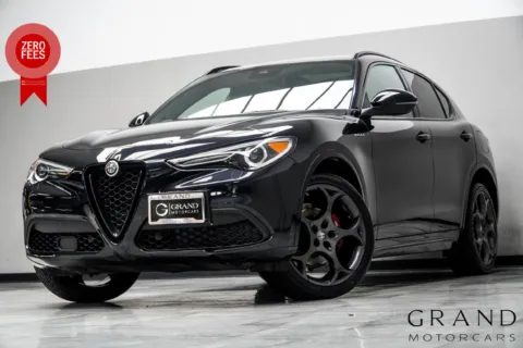 Black 2023 Alfa Romeo Stelvio Veloce for sale in Kennesaw, GA