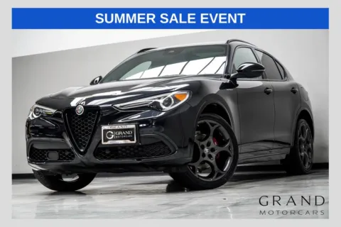 Black 2023 Alfa Romeo Stelvio Veloce for sale in Kennesaw, GA
