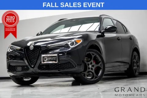 Black 2023 Alfa Romeo Stelvio Veloce for sale in Kennesaw, GA