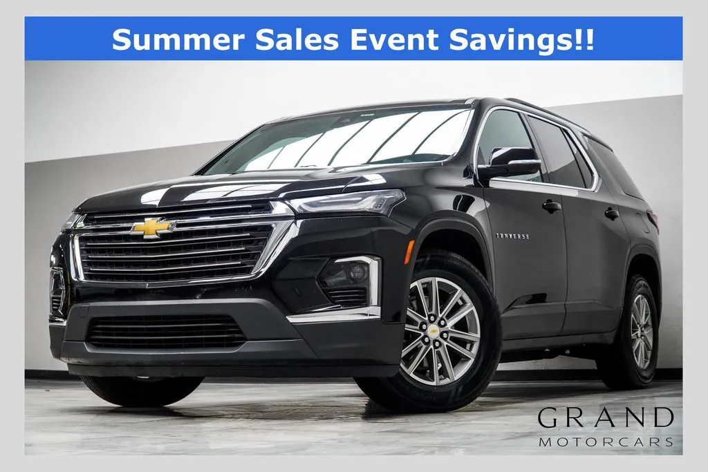 Black 2023 Chevrolet Traverse LT Leather for sale in Kennesaw, GA