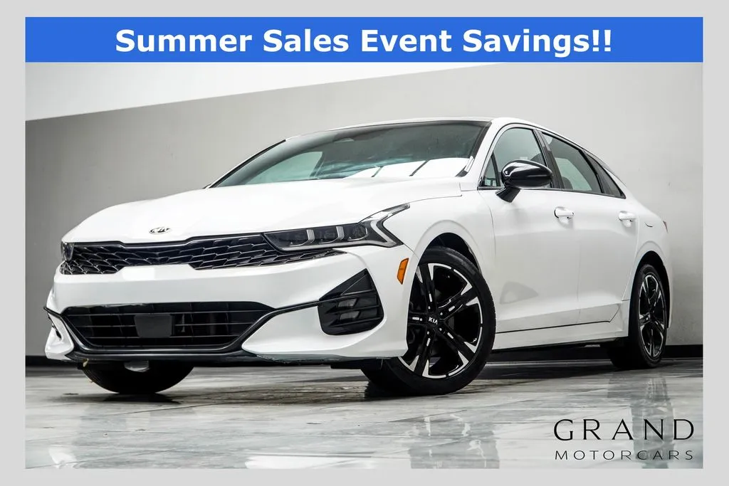 White 2021 Kia K5 GT-Line for sale in Kennesaw, GA