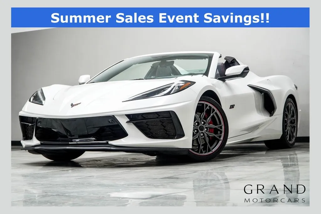 White 2023 Chevrolet Corvette Stingray for sale in Kennesaw, GA