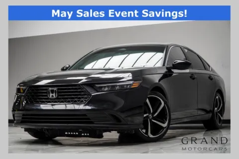 Black 2023 Honda Accord Hybrid Sport for sale in Kennesaw, GA