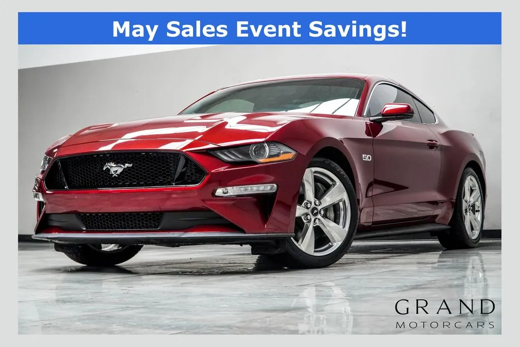 Red 2018 Ford Mustang GT Premium for sale in Kennesaw, GA