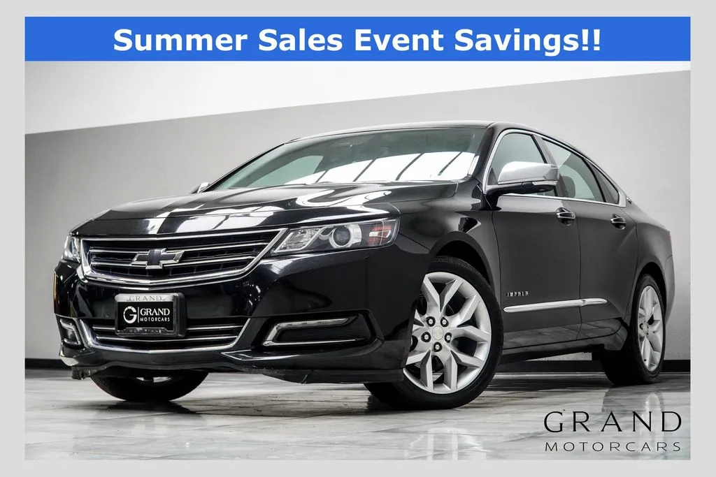 Black 2017 Chevrolet Impala Premier for sale in Kennesaw, GA