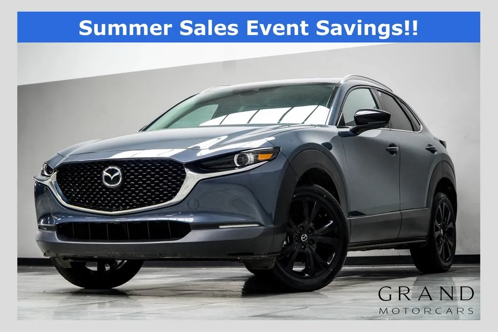 Gray 2023 Mazda CX-30 2.5 S Carbon Edition for sale in Kennesaw, GA