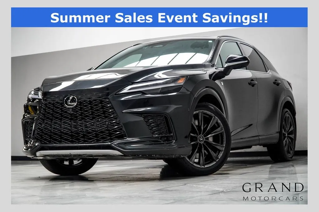 Black 2023 Lexus RX 350 F Sport Handling for sale in Kennesaw, GA