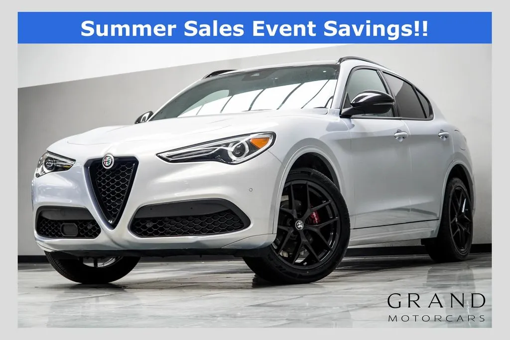White 2021 Alfa Romeo Stelvio Ti Sport for sale in Kennesaw, GA