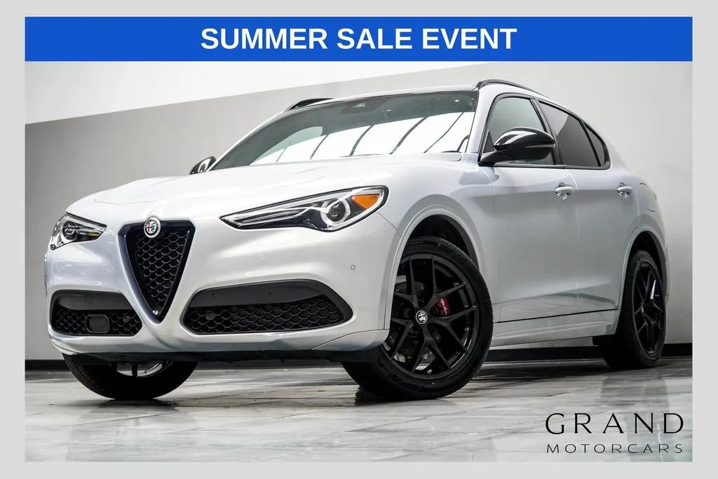 White 2021 Alfa Romeo Stelvio Ti Sport for sale in Kennesaw, GA