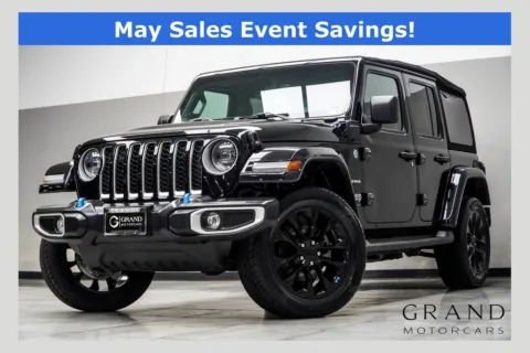 Black 2023 Jeep Wrangler Sahara 4xe for sale in Kennesaw, GA