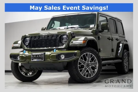 Green 2024 Jeep Wrangler High Altitude 4xe for sale in Kennesaw, GA